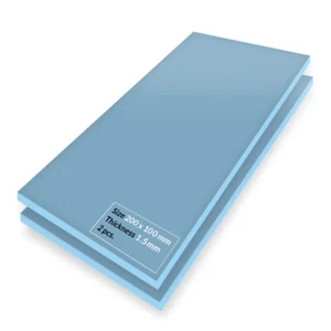 ARCTIC TP-3 Premium Performance Thermal Pad 200x100x1.5 mm (2 Pack) Conductive - Picture 1 of 7