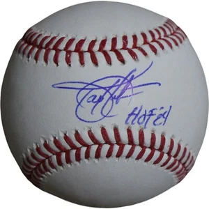 Todd Helton Autographed/Signed Colorado Rockies OML Baseball HOF TRI 44643 - Picture 1 of 5