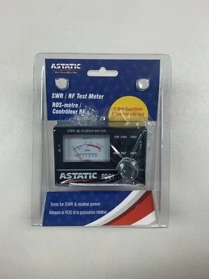 Astatic PDC1 100 Watt SWR Meter 10 watt and 100 watt switches - Image 1 of 3