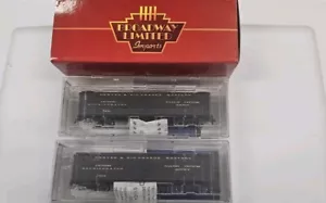 HO BROADWAY LIMITED 1468 GACX 53'6" WOOD EXPRESS REEFER D&RGW 2 AUTO #1621/#1612 - Foto 1 di 3