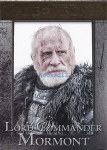 Game Of Thrones:Season 3 - Gold Parallel "Lord Commander Mormont" Card d#137/150 - Imagen 1 de 2