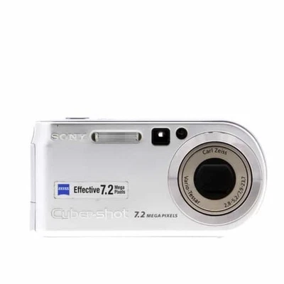 Sony Cyber shot DSC-P200 Digital Camera 3x Optical Zoom 100% Operation Silver s7 - Image 1 of 4