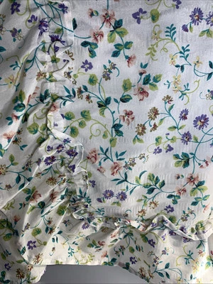 Juego de 2 fundas de almohada con volantes Petit Florals de colección campo inglés ~ casa de campo estándar Foto 1 de 4