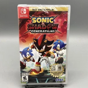 Sonic X Shadow Generations: Day One Edition Nintendo Switch BRAND NEW w Journal - Picture 1 of 4