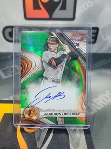 2024 Bowman's Best Jackson Holliday Best of Auto RC Green Refractor # /99 - Picture 1 of 2