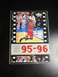 1998 Upper Deck Timeframe #J3 The Finishing Move 95-96 Jumbo Card MICHAEL JORDAN - Picture 1 of 2