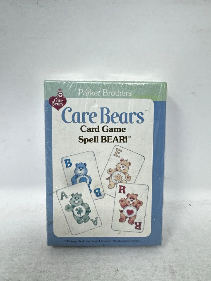 Vintage Care Bears Card Game by Parker Brothers - 1983 Ed - Complete!  Ages 4+ - Image 1 of 4