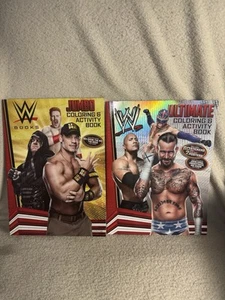WWE Ultimate Coloring Activity Book 2013 Wrestling Poster Rock Cena Undertaker - Bild 1 von 12