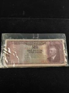 BILLETE DE 2 1/2 LIRAS TURQUÍA 1930 (1947) - Imagen 1 de 4