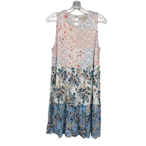 Vestido Penelope Rose para mujer floral sin mangas ojo de cerradura talla XL - Imagen 1 de 9