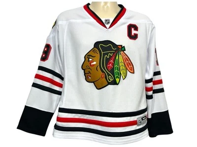 Camiseta para mujer Reebok L/G NHL Chicago Blackhawks con licencia oficial 7214W 15 Foto 1 de 4