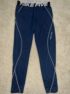 Leggings de compresión Take Five para mujer talla XL azules - Imagen 1 de 5