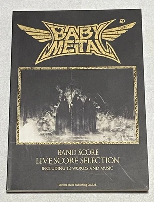Babymetal Live Band Score Japan Guitar Bass Drums Vocal TAB Music Book - Image 1 of 4