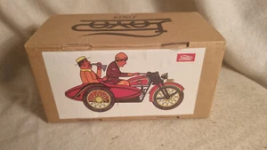 Blech Motorrad Beiwagen Faya China Uhrwerk Schlüssel Aufziehmotor OVP S020-52 - Bild 1 von 24