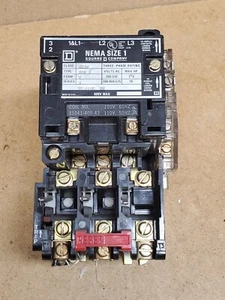 Square D 8536 SC0-3 Größe 1 Schütz mit Überlast -👀die perfekten Kontakte 💯👍 - Bild 1 von 10