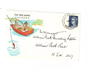 Australia 1970 5c THE TREE MOTEL,NAROOMA Cover,cds NAROOMA NSW - Picture 1 of 1