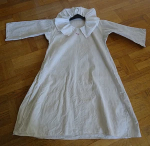 Tracht Leinenhemd mit Initialen S.M. Bauernleinen Schaumburg Lindhorst Bückeburg - Bild 1 von 10