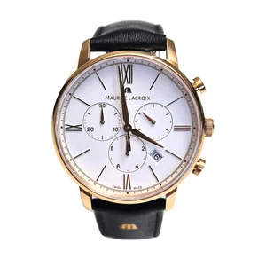 MAURICE LACROIX Herrenarmbanduhr ELIROS EL1098-PVY01-110-2 Quarz 40mm B-WARE - Bild 1 von 3