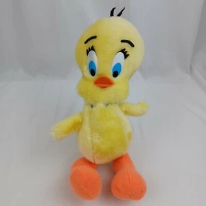 Vintage Yellow Canary Bird Tweety? Plush Stuffed Animal Toy No Tags 13" - Picture 1 of 11
