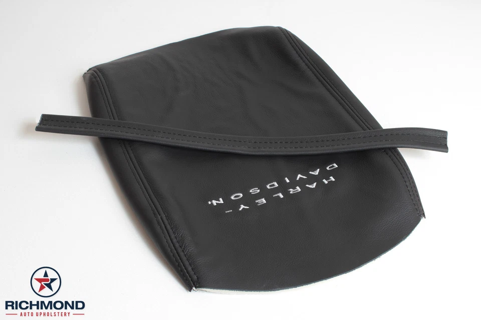 Ford F-150 2001 Harley-Davidson tapa de consola central cubierta de cuero de repuesto Foto 1 de 4