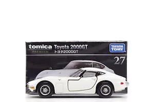 Tomica Premium 1:64 Toyota 2000GT - White (#27) - Picture 1 of 4