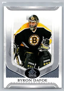 Byron Dafoe Boston Bruins 2020-21 SP Signature Edition Legends #201 - Imagen 1 de 2