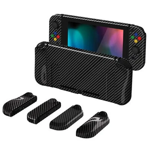 Funda protectora Playvital AlterGrips para fibra de carbono grafito Nintendo Switch - Imagen 1 de 10