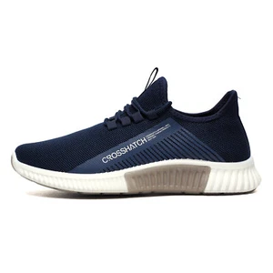 Crosshatch Mens Nimbus Casual Classic Sneakers Trainers Navy - Picture 1 of 5