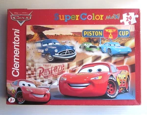 Puzzle Cars-Super Color Maxi di Clementoni-24 Pezzi-da 3+ Anni Gioco per Bambini - Foto 1 di 11