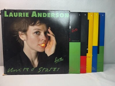 Laurie Anderson United States Live Vinyl 5LP Set Warner Bros - Image 1 of 4