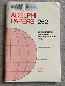Adelphi Papers: Number 262 Environmental Issues and Security in South Asia - Picture 1 of 2