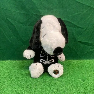 Peanuts 50 Snoopy Dancing Skeleton Plush Halloween Toy - Picture 1 of 3