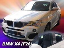 Windabweiser BMW X4 F26 5-türer 2013-heute 4-tlg HEKO dunkel Regenabweiser