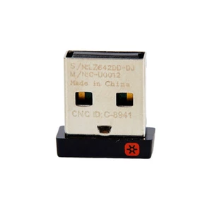 3mm Wireless Dongle Receiver Unifying USB Adapter Mouse Keyboard Connect 6Device - Photo 1/6