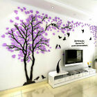 3d Flower Tree Home Room Art Decor Diy Wall Sticker Removable Decal Vinyl Mu-va