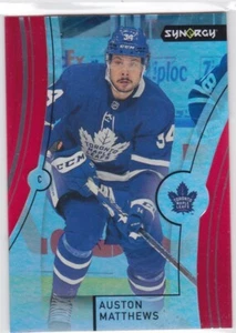 2021/22 SYNERGY..AUSTON MATTHEWS..ACETATO ROJO..# 31..HOJAS DE ARCE..ENVÍO COMBINADO - Imagen 1 de 1