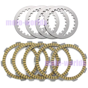 Clutch Friction Plate Kit Set for Honda XLR125 RW 98-99/XL185 79-93/XL200R 83-84 - Picture 1 of 7