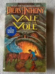 Vale of the Vole by Piers Anthony 1987 Avon Books Xanth - Imagen 1 de 4