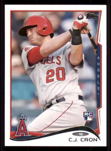 2014 Topps Update #US149 C.J. Cron RC - Picture 1 of 2