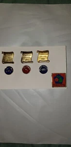 7 AMERICAN LEGION PINS HAT LAPEL TIE GRAND RAPIDS MICHIGAN GNUTS LOT 1983 84 85 - Picture 1 of 6