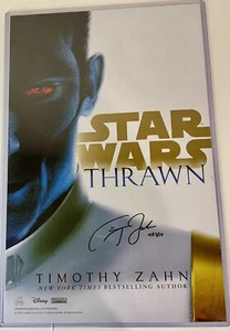 Star Wars Thrawn Poster/Auto Plus 2 Additional SW Posters, Best Selling Author - Picture 1 of 4