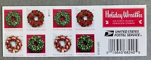 US 2019. Feiertagskränze. Sc#5427b. Heft 20 Stück. postfrisch. - Bild 1 von 1