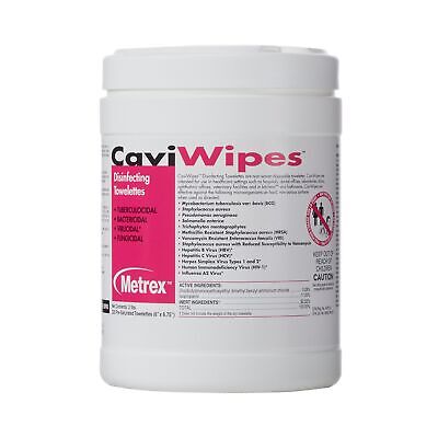 12 Canister CaviWipes Surface Disinfectant Wipes 220 Towelettes Per Canister • 180.89$