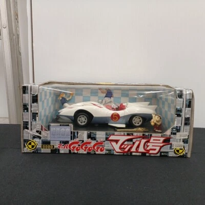 NIB SEALED Diecast Unifive GOGOGO MACH 5 SPEEDRACER Car, Key & Figures Japan - Image 1 of 4