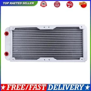 240mm 18 Tube Straight Thread Heat Radiator Exchanger for PC Water Cooling - Afbeelding 1 van 11