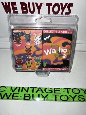 Kidrobot Andy Warhol “Mark Of The Beast”  Dunny Series 2 Sealed Lot Of 2 🔥 - Image 1 of 4