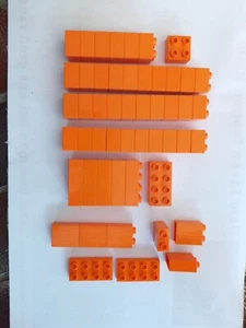 LEGO Duplo Konvolut nur orange 51 Teile - Bild 1 von 1