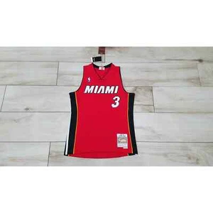 Men's Mitchell & Ness Miami Heat Dwyane Wade NBA Basketball jersey - Picture 1 of 3