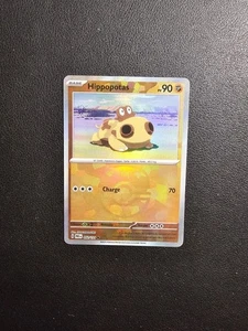 Pokemon Karte Hippopotas 052/131 MASTERBALL EV8.5 Prismatische Evolutions DE - Bild 1 von 2