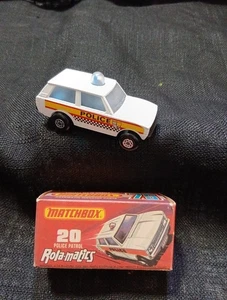 1975 No.20 Police  Patrol, Matchbox  Roa-matics In Orig.Box. - Picture 1 of 8
